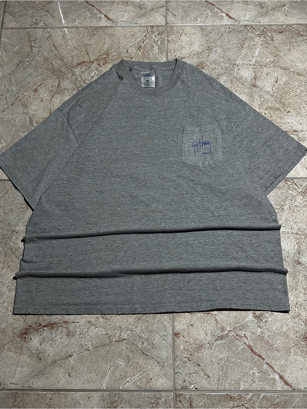 Vintage 90s Guy Harvey Gray T-Shirt